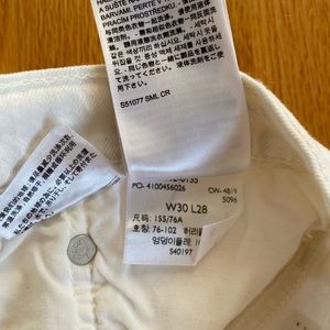 Levi’s 501 high waist straight leg